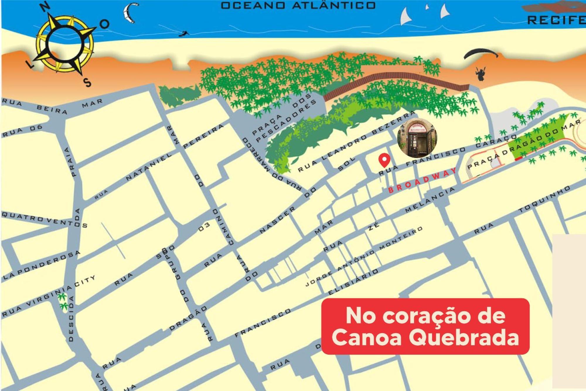 Pousada Alternativa Canoa Quebrada Ngoại thất bức ảnh